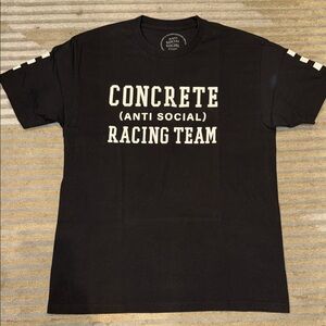 Anti Social Social Club Concrete Jungle Black Racing Team Tee